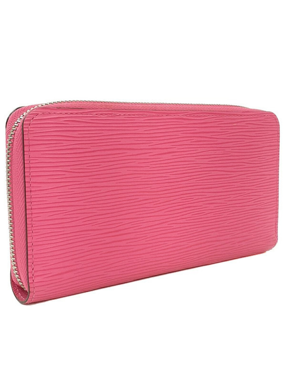 Louis Vuitton Long Zipper Wallet Epi Round Zippy Black